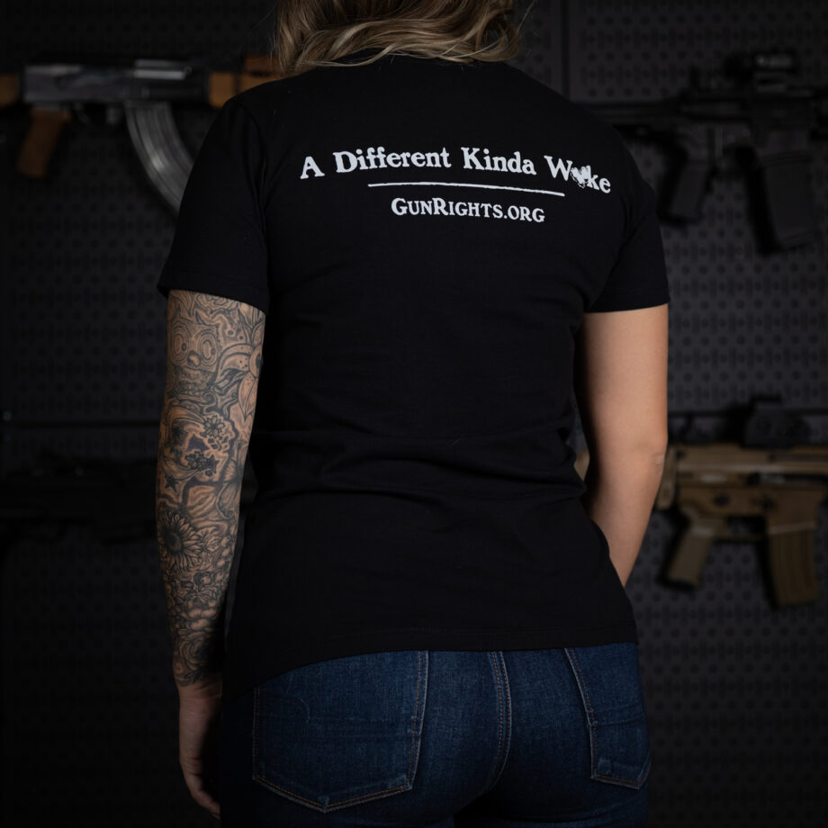 Ladies Gun Bunny T-Shirt - Image 5