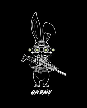 Men's Gun Bunny T-Shirt