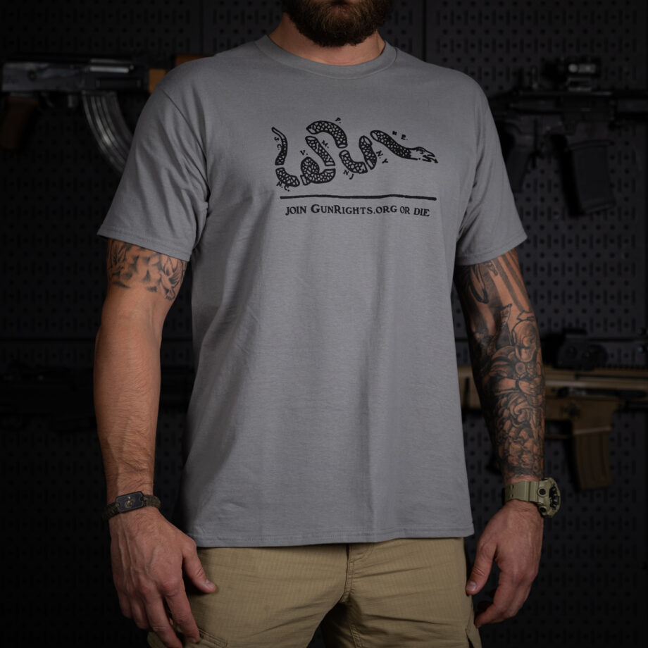 Join GunRights.org or Die T-Shirt - Image 3