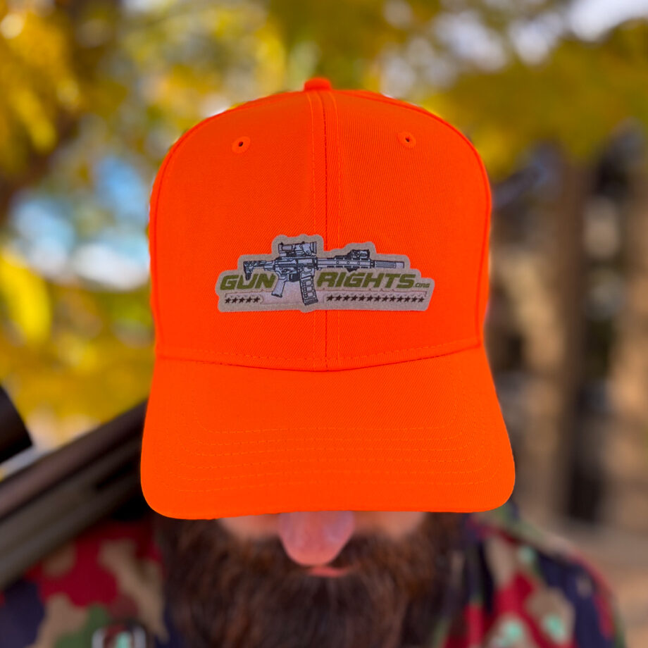 GunRights.org Blaze Orange Hunting Cap