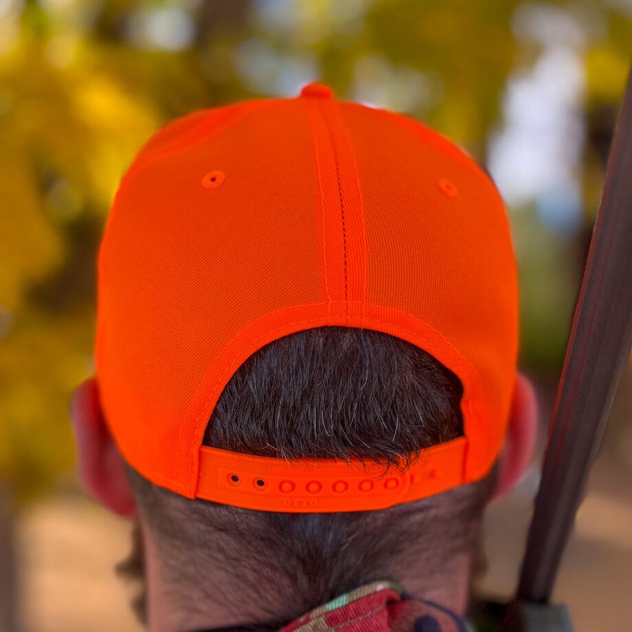 GunRights.org Blaze Orange Hunting Cap - Image 3